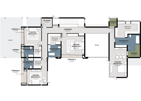 Extrava — Second floor plan
